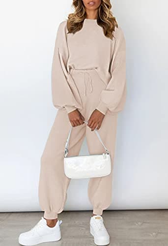 Casual 2 Piece Knit Lounge Set for Women