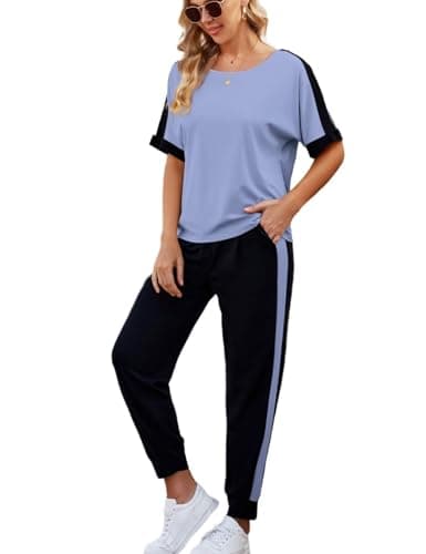 VIMPUNEC Woman Summer Casual Lounge Sets Soft Sweatsuits Trendy