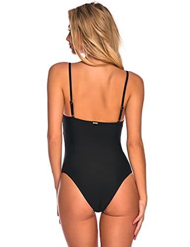 Women's Bandeau One Piece Swimsuits by RELLECIGA