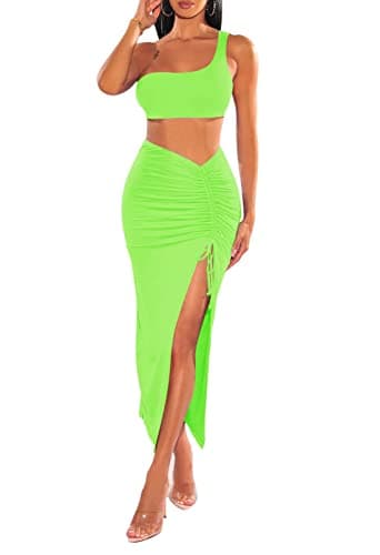 Viottiset Women's One Shoulder 3-Piece Swimsuit Set