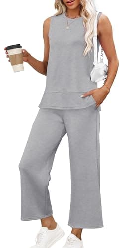 XIEERDUO Women's Summer Travel Loungewear 2-Piece Tracksuit S-3XL