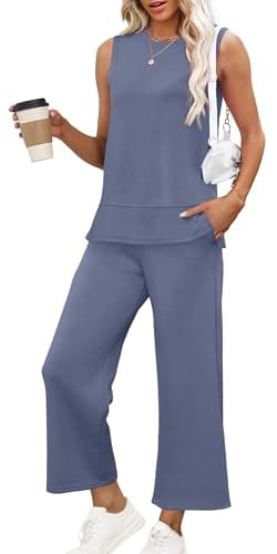 XIEERDUO Women's Summer Travel Loungewear 2-Piece Tracksuit S-3XL