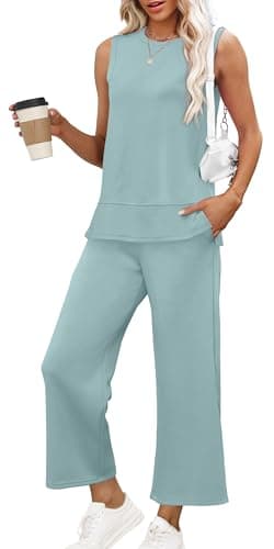 XIEERDUO Women's Summer Travel Loungewear 2-Piece Tracksuit S-3XL