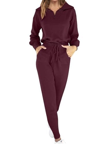 ANRABESS Women's 2 Piece Fall Outfits Sweater Sets