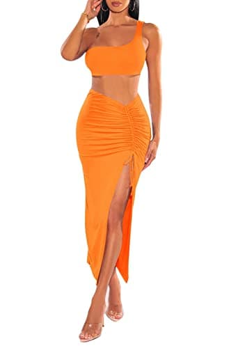 Viottiset Women's One Shoulder 3-Piece Swimsuit Set