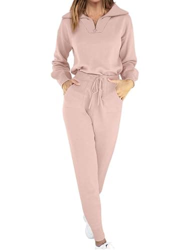 ANRABESS Women's 2 Piece Fall Outfits Sweater Sets