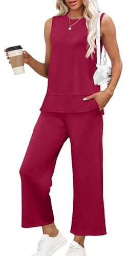 XIEERDUO Women's Summer Travel Loungewear 2-Piece Tracksuit S-3XL