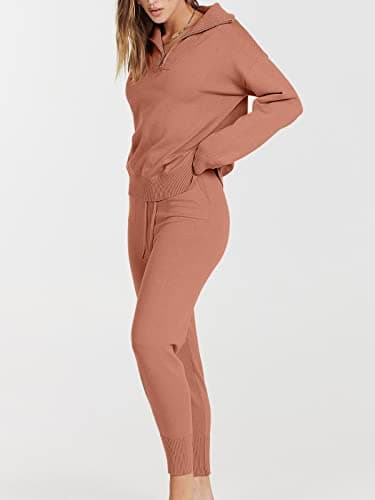 ANRABESS Women's 2 Piece Fall Outfits Sweater Sets