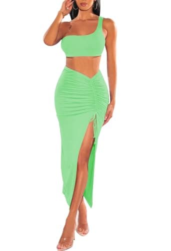 Viottiset Women's One Shoulder 3-Piece Swimsuit Set