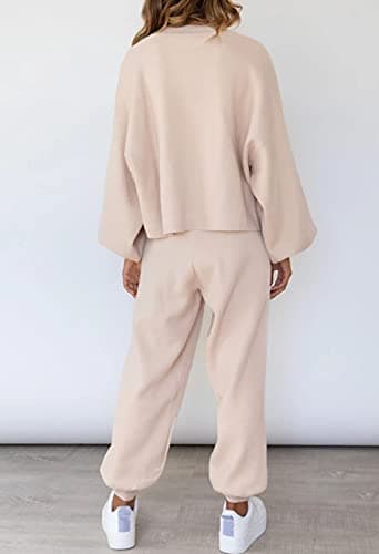 Casual 2 Piece Knit Lounge Set for Women
