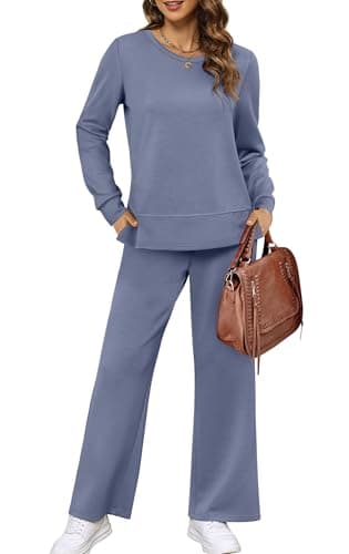XIEERDUO Women's Wide Leg Tracksuit - Casual Fall Outfits S-3XL