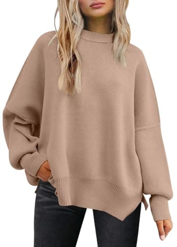 Women's Oversized Batwing Sweaters for Fall 2024