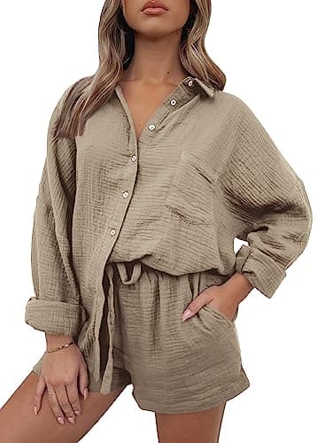 Trendy Queen Two-Piece Summer Sets for Women Beach & Loungewear 2025