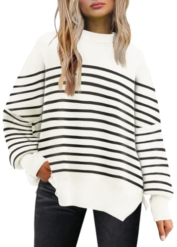 Women's Oversized Batwing Sweaters for Fall 2024