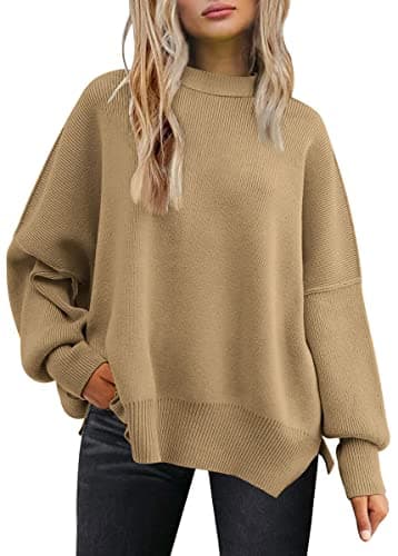 Women's Oversized Batwing Sweaters for Fall 2024