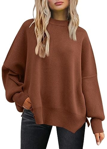 Women's Oversized Batwing Sweaters for Fall 2024