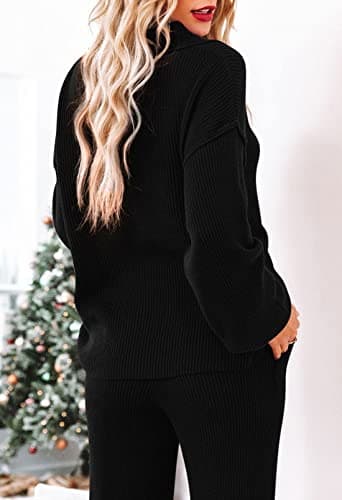 Viottiset Women's 2-Piece Knit Sweater Lounge Set