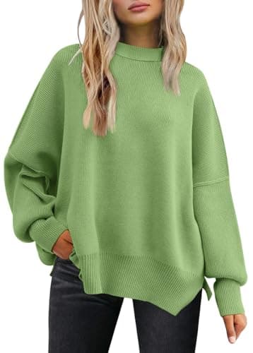 Women's Oversized Batwing Sweaters for Fall 2024