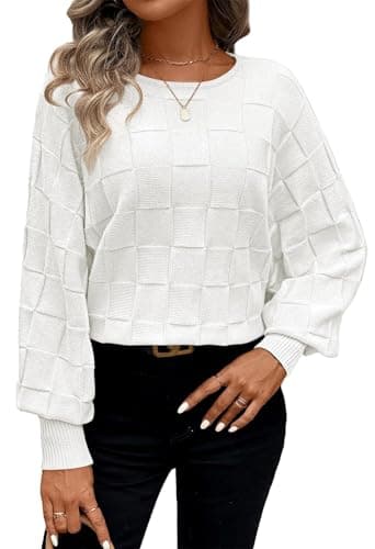 Women's Pink Oversized Batwing Sweaters for Fall/Winter 2024