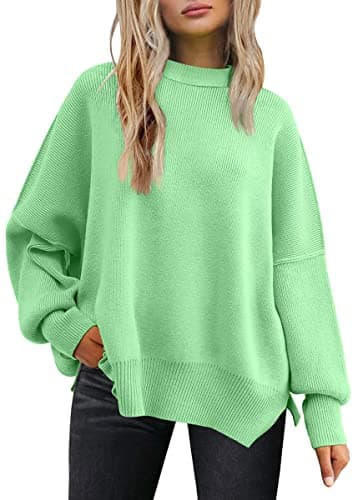 Women's Oversized Batwing Sweaters for Fall 2024