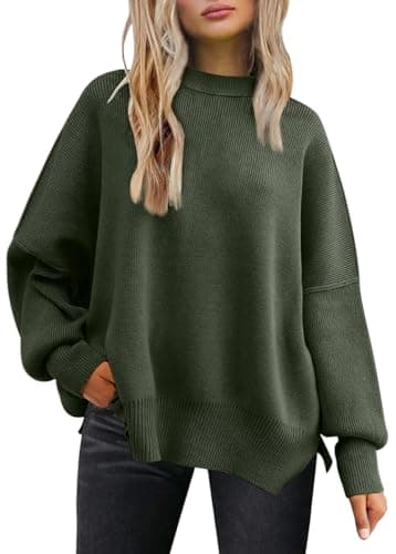 Women's Oversized Batwing Sweaters for Fall 2024