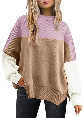 Women's Oversized Batwing Sweaters for Fall 2024