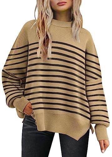 Women's Oversized Batwing Sweaters for Fall 2024