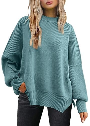 Women's Oversized Batwing Sweaters for Fall 2024