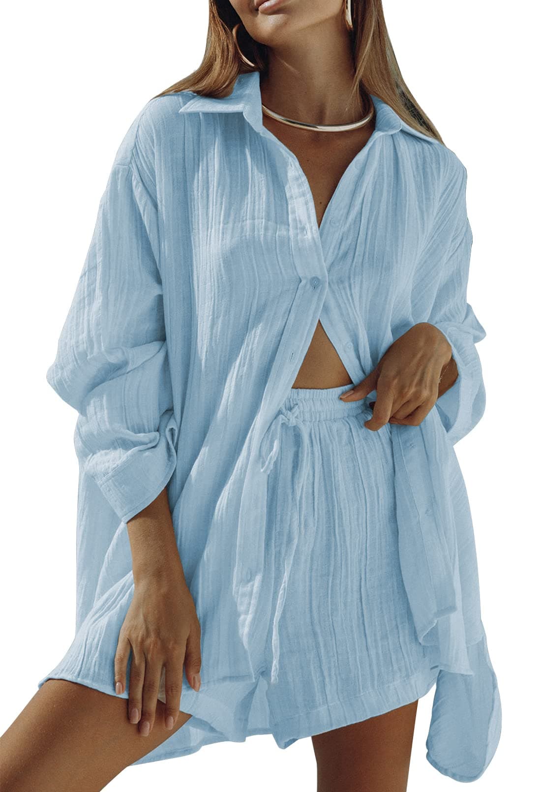 Women's 2-Piece Summer Shorts Set