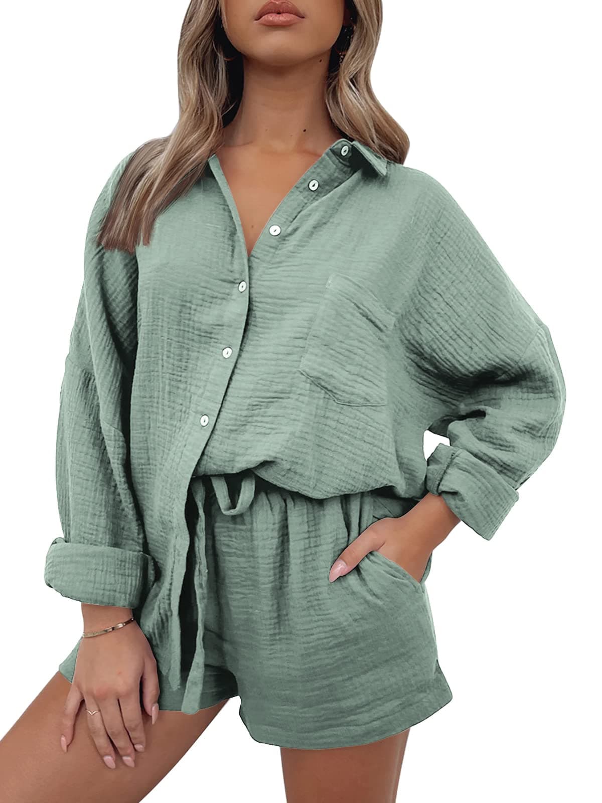 Trendy Queen Two-Piece Summer Sets for Women Beach & Loungewear 2025